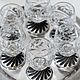 Set of crystal wine glasses 'THIMBLE' for 6 in gift box. Shot Glasses. Souvenirs for hunters and fishermen. My Livemaster. Фото №5