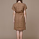 Order linen dress. Dress. 100% linen. Softened. EcoLini. Livemaster. . Dresses Фото №3