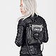 Рюкзак кожаный женский - Goth mini skull (0177). Рюкзаки. Shop_dagon (DAGONSHOP). Интернет-магазин Ярмарка Мастеров.  Фото №2