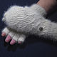 Women's knitted mittens-transformers, Mittens, Klin,  Фото №1