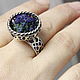 State Ring azurite malachite silver SER0050. Rings. Sunny Silver. Online shopping on My Livemaster.  Фото №2