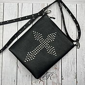 Сумки и аксессуары handmade. Livemaster - original item Crossbody bag with cross. Handmade.