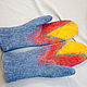 Women's felted mittens 'Bright'. Mittens. MMwool (marinamol). Online shopping on My Livemaster.  Фото №2