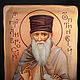 Order Icon with the ark 'St.. Ambrose Of Optina'. ikon-art. Livemaster. . Icons Фото №3