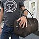 Travel bag made of Python skin, Travel bag, Moscow,  Фото №1