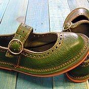 Обувь ручной работы handmade. Livemaster - original item SANDALS USSR. Handmade.