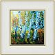 Picture Birch Grove! oil, 20*20 cm. Pictures. Arthelenkey (earthelenkey). Online shopping on My Livemaster.  Фото №2