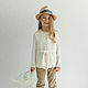 Жилет букле вязаный для девочки. Жилет. VA kids knitwear. Ярмарка Мастеров.  Фото №9