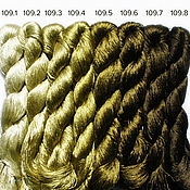 Шелковые нитки для вышивки, 100% шелк