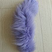 Материалы для творчества handmade. Livemaster - original item Finnish lilac tail / natural fur. Handmade.