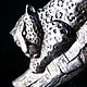 Винтаж: JJ Jonette Jewellery "Гепард", эффектная, крупная брошь. Броши винтажные. РЕТРО СТИЛЬ Наталина. Ярмарка Мастеров.  Фото №4