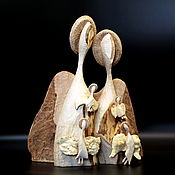 Для дома и интерьера handmade. Livemaster - original item Figurines: Guardian angels of the family.Author`s work. Handmade.