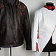 Motorcycle jacket women's leather white custom made. Outerwear Jackets. Lollypie - Modiste Cat. My Livemaster. Фото №6