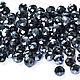 Хрустальные рондели Hematite, 4 мм,  5,5г (85 шт.), Бусины, Москва,  Фото №1