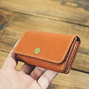 Сумки и аксессуары handmade. Livemaster - original item Business card holder leather. Handmade.