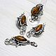 Order Jewelry Set Baltic Amber 925 Sterling Silver HC0043. Sunny Silver. Livemaster. . Jewelry Sets Фото №3