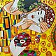 Order Stained glass painting 'Kiss' based on G. Klimt. Stasy Maru. Livemaster. . Pictures Фото №3