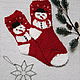 Заказать Махровые носки "Новый год". Татьяна (Christmassocks). Ярмарка Мастеров. . Носки Фото №3