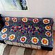 plaid: ' Colored stones and dahlias'. Blankets. tonkorunochka (tonkorunochka). My Livemaster. Фото №4