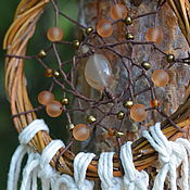 Для дома и интерьера handmade. Livemaster - original item Personal amulets for home - Forest Dream Catchers. Handmade.