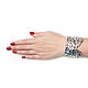 Cuff bracelet, bracelet hard silver bracelet 'Radiance'. Hard bracelet. Irina Moro. Online shopping on My Livemaster.  Фото №2