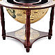 Globe bar table 'Antique', sphere 33 cm. Stand for bottles and glasses. H-Present more, than a gift!. My Livemaster. Фото №4