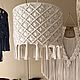 Абажур/люстра макраме. Люстры. home_macrame (Лидия Юшкова). Интернет-магазин Ярмарка Мастеров.  Фото №2