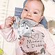 Грызунок с ушками. Подарок новорожденному. Lil' Cony (Алисины зайцы). Интернет-магазин Ярмарка Мастеров.  Фото №2