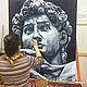 Картина маслом Давид.  Необычные Оригинальные подарки мужу. Картины. Интерьерные картины маслом art1-pro. Интернет-магазин Ярмарка Мастеров.  Фото №2