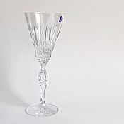 Винтаж: Антикварная ваза на ножке Русское стекло