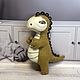 felt toy: Dinosaur, Felted Toy, Zelenograd,  Фото №1