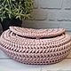 Заказать Сумка " Дилайла". Knitted basket. Ярмарка Мастеров. . Сумка через плечо Фото №3
