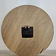 Wall clock made of oak classic. Watch. Mitkin_workshop. My Livemaster. Фото №4