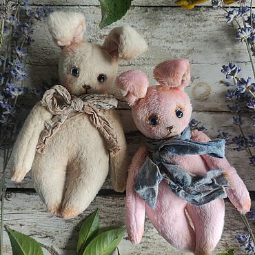 Куклы и игрушки ручной работы. Ярмарка Мастеров - ручная работа Зайчик. Handmade.