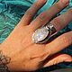 Кольцо с лунным камнем "Магия". Кольца. Karma-jewelry. Ярмарка Мастеров.  Фото №13