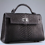 Сумки и аксессуары handmade. Livemaster - original item Women`s bag made of genuine python leather IMP0508B. Handmade.