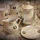 Заказать Винтаж: Сервиз чайный Югославия 13 предметов 70е "Jugoporcelan. Истоки-Крупный формат. Ярмарка Мастеров. . Сервизы винтажные Фото №3