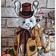 Заказать Джек кролик в технике тедди. Татьяна Корчикова teddy & dolls. Ярмарка Мастеров. . Тедди Зверята Фото №3