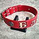 Leather dog collar, Personalized dog collar made of genuine leather. Dog - Collars. AshotCraft. My Livemaster. Фото №4