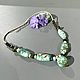 БИРЮЗА колье из керамики. Колье. Jewelry JY. Ярмарка Мастеров.  Фото №7