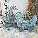 Кружевные звери, интерьерные игрушки, декупаж, Статуэтки, Москва,  Фото №1