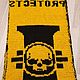 Шарф Вархаммер 40К/Warhammer 40k. Шарфы. Настя_вяжет (nastyavyazhet). Ярмарка Мастеров.  Фото №4