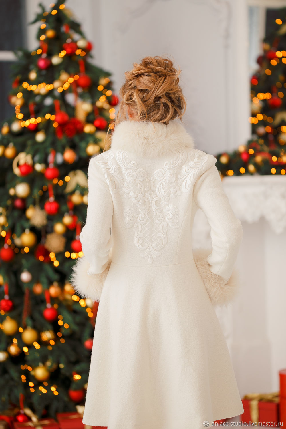 Свадебное платье и пальто