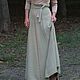 Wool maxi skirt with long belt, Skirts, Kiev,  Фото №1