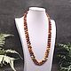 8 mm Jasper Mukait Natural Long Beads with Cut. Beads2. naturalkavni. My Livemaster. Фото №4