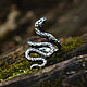 Order Snake Ring. Ring with a snake. Snake ring. bronze silver. Mastenarium (mastenarium). Livemaster. . Rings Фото №3