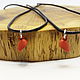 Red Heart pendant made of two halves. Pendants. Selberiya shop. My Livemaster. Фото №4