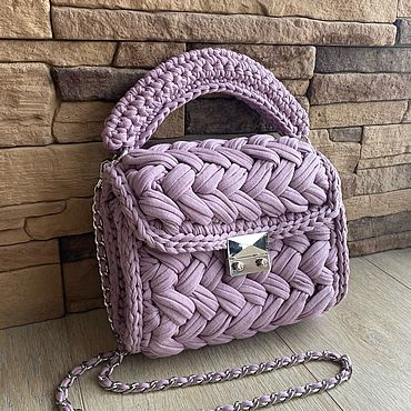 Сумки ручной работы. Ярмарка Мастеров - ручная работа Сумка зефирка. Handmade.