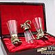 Заказать Кейс экокожа на 3 рюмки лафитника. Best- gifts valentin. Ярмарка Мастеров. . Подарочная упаковка Фото №3