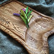 Для дома и интерьера handmade. Livemaster - original item Oak tray Board made in vintage style. Handmade.